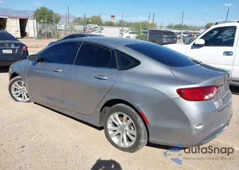 2015 Chrysler 200 Limited из США, поврежденный, VIN 1C3CCCABXFN700825